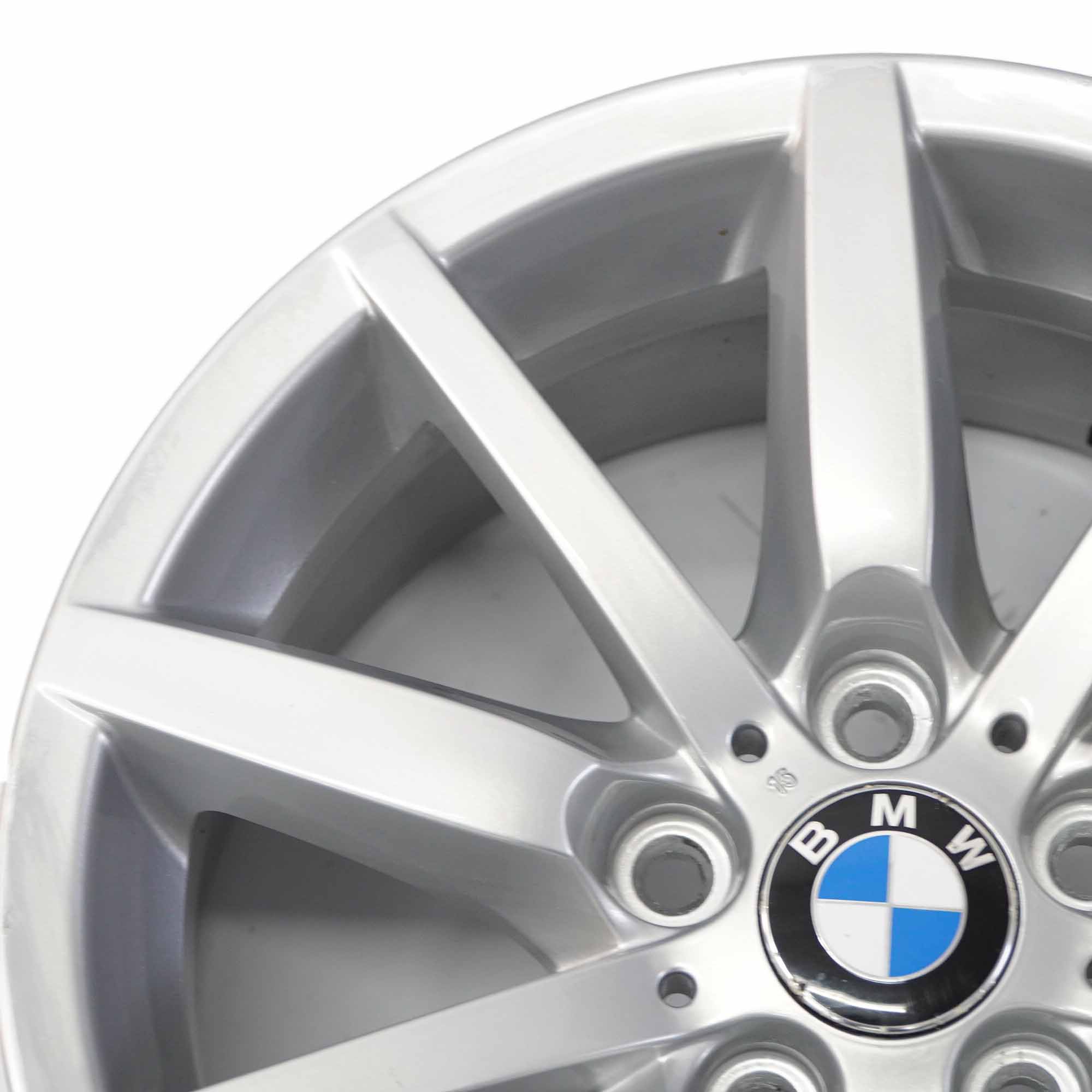 BMW E90 E91 Jante En Alliage Léger Argenté 17" Star Spoke 286 8.5J ET:39 6783633