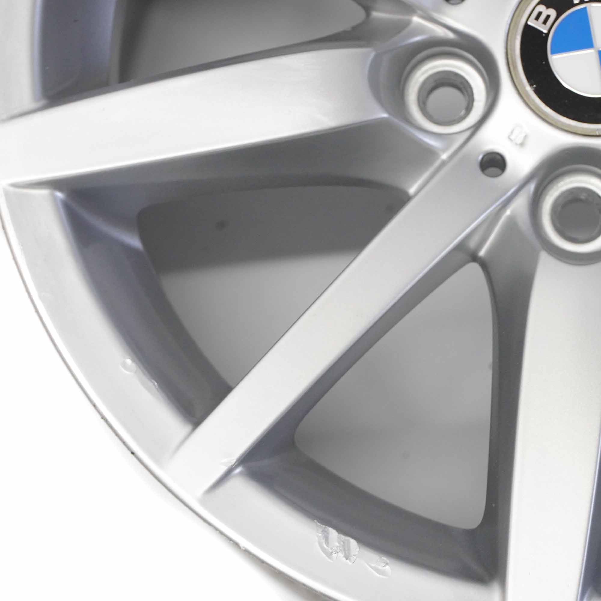 BMW E90 E91 Jante En Alliage Léger Argenté 17" Star Spoke 286 8.5J ET:39 6783633