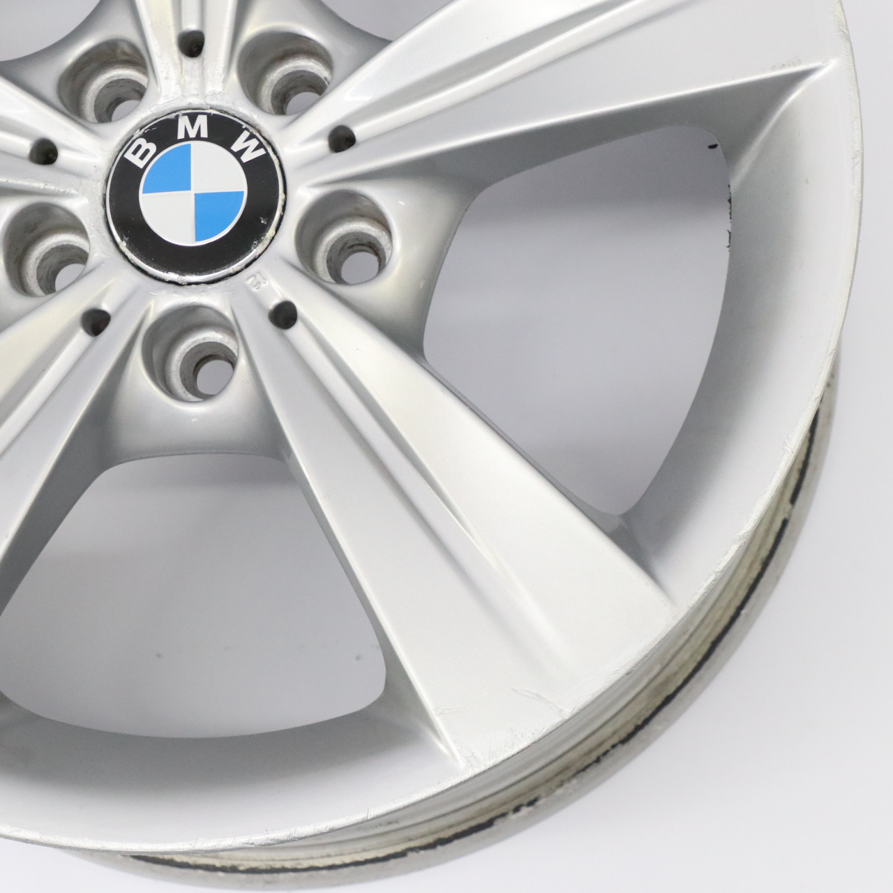 BMW E90 E91 E92 Vorder rad Felge silber 18" Sternspeiche 287 8J ET:34 6783634