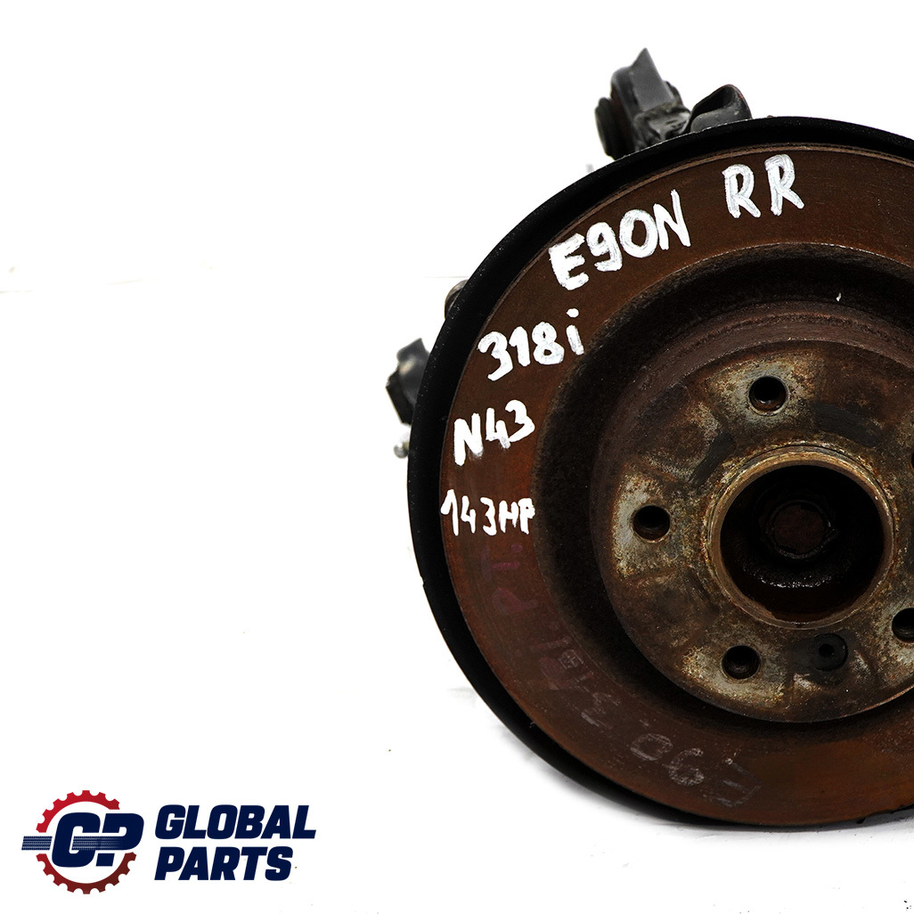 BMW 3 E90 LCI 318i N43 Rear Right O/S Suspension Leg Wheel Carrier Brake Hub