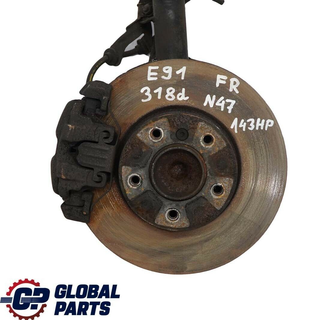 BMW 3 E91 Touring 318d N47 Front Right O/S Spring Strut Brake Suspension Leg