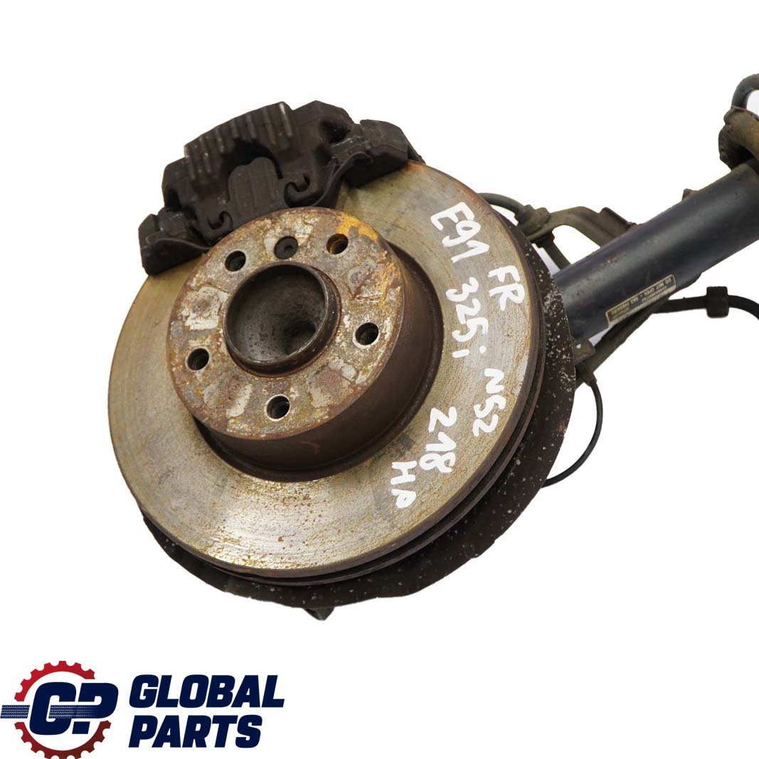 BMW 3 E91 Touring 325i N52 Front Right O/S Spring Strut Brake Suspension Leg