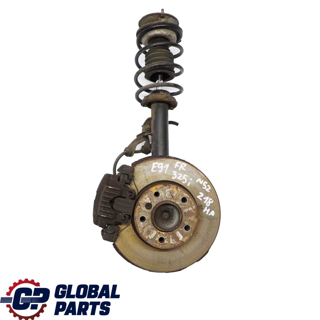 BMW 3 E91 Touring 325i N52 Front Right O/S Spring Strut Brake Suspension Leg