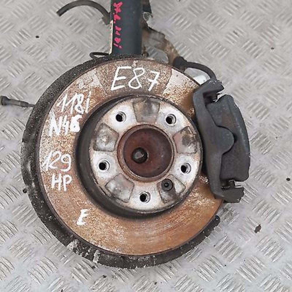 BMW 1 Series E87 118i N46 Front Left N/S Spring Strut Brake Suspension Leg Hub