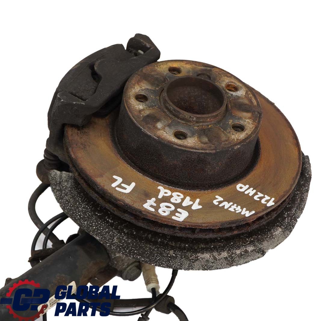 BMW 1 E87 118d M47N2 Front Left N/S Leg Spring Strut Brake Suspension Hub