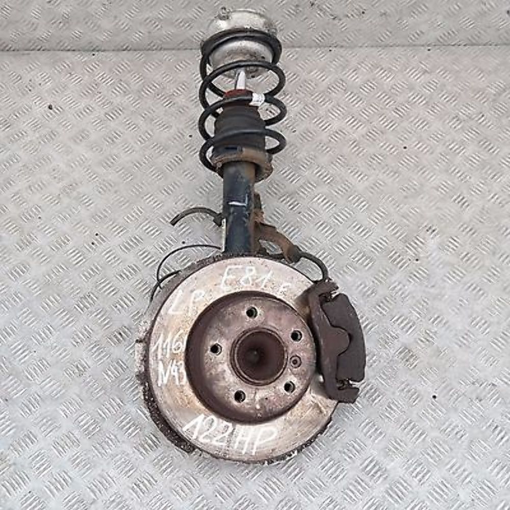 BMW 1 Series E81 116i N43 Front Left N/S Spring Strut Brake Suspension Leg Hub