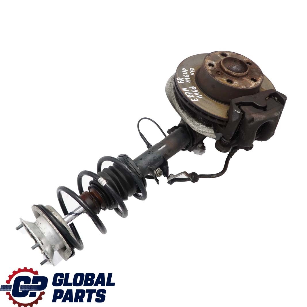 BMW 1 E87 LCI 116d N47 Front Right O/S Spring Strut Brake Suspension Leg Hub