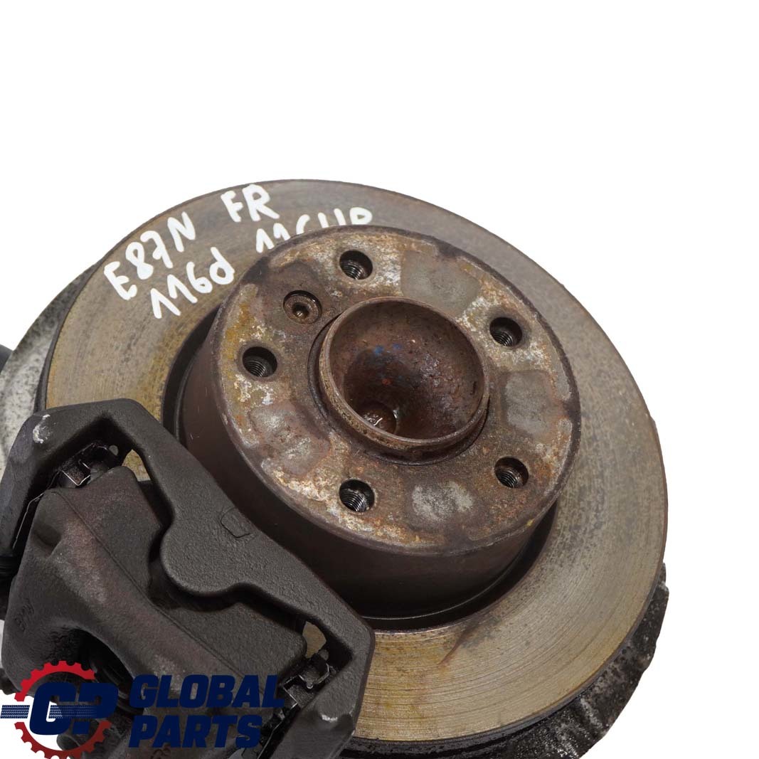 BMW 1 E87 LCI 116d N47 Front Right O/S Spring Strut Brake Suspension Leg Hub