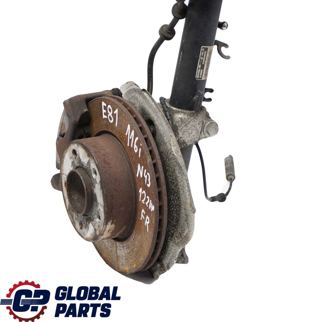 BMW 1 E81 116i 2.0 N43 Front Right O/S Spring Strut Brake Suspension Leg Hub