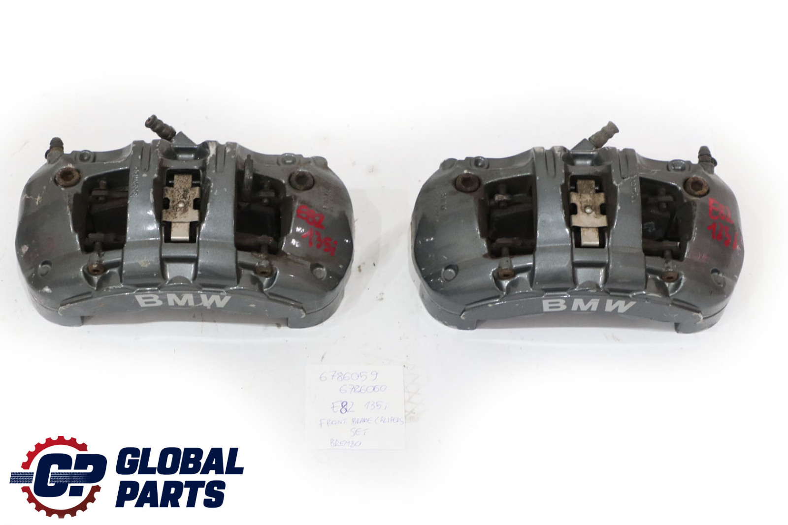 BMW E82 E88 135i Vorne Links Rechts Brembo Bremssattel Satz