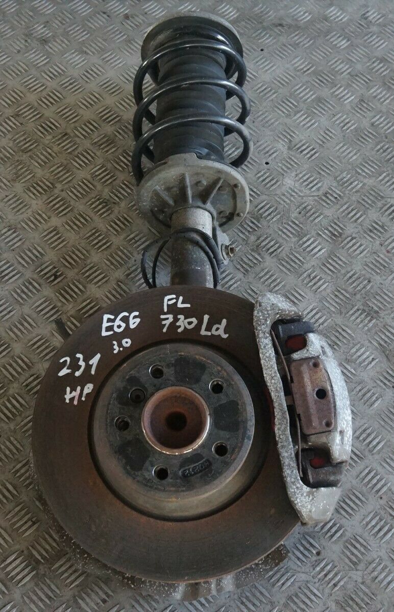 BMW 7 Series E66 730Ld M57N2 Front Left N/S Spring Strut Leg Brake Suspension