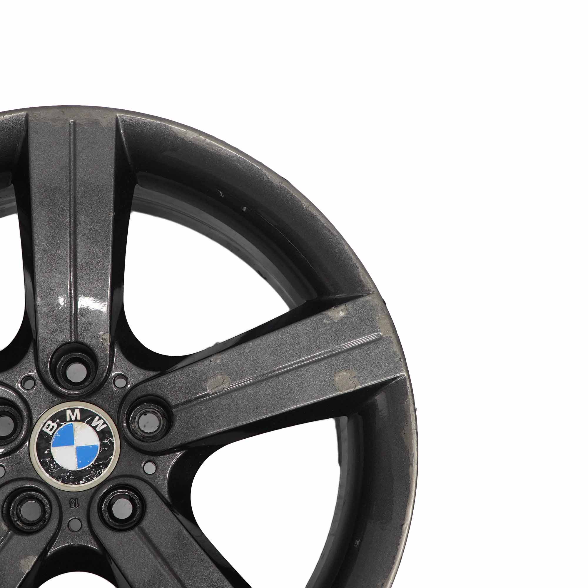 BMW E90 E91 E92 Jante en Alliage Noir 19" 8J ET:37 Rayon Étoile 199 6786889