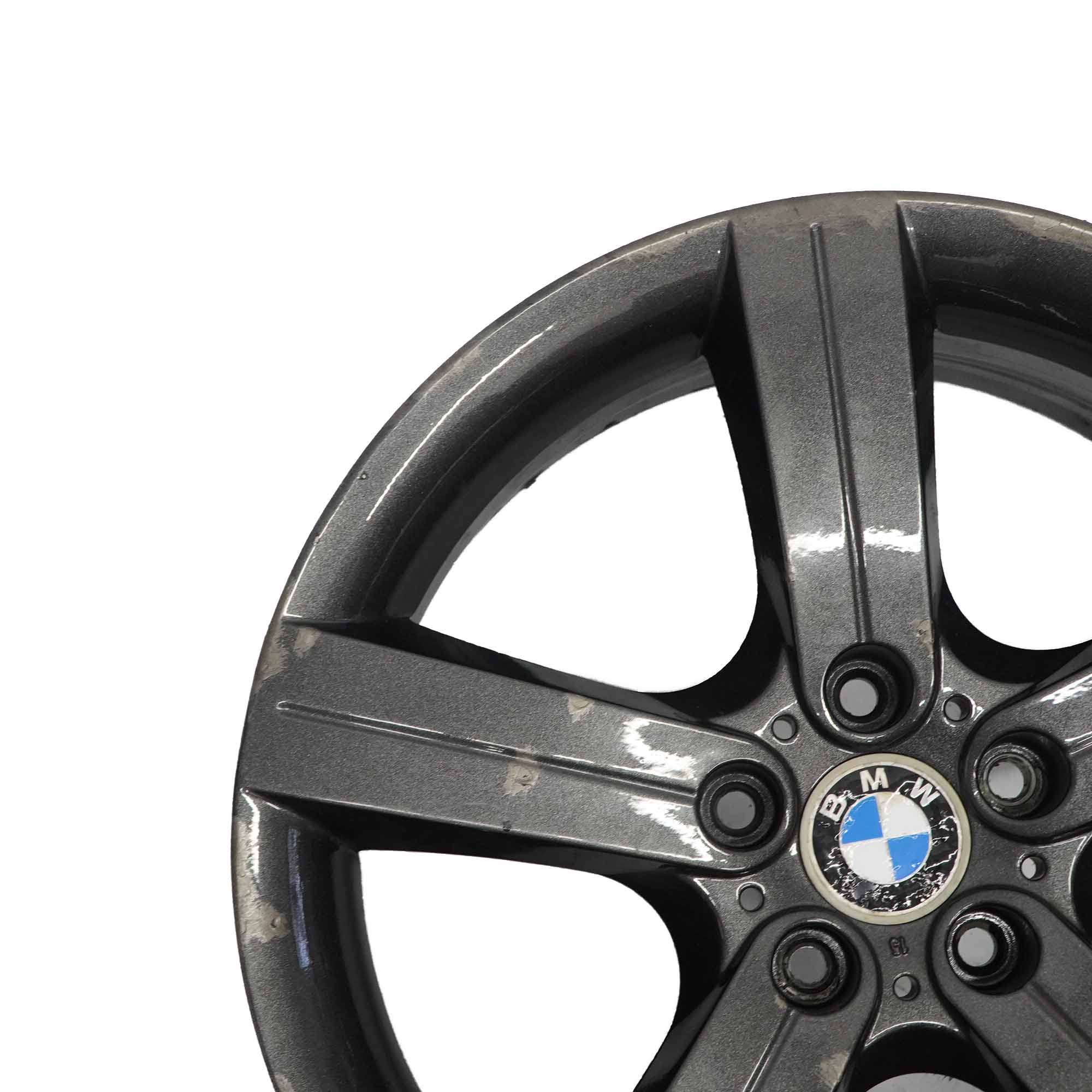 BMW E90 E91 E92 Jante en Alliage Noir 19" 8J ET:37 Rayon Étoile 199 6786889