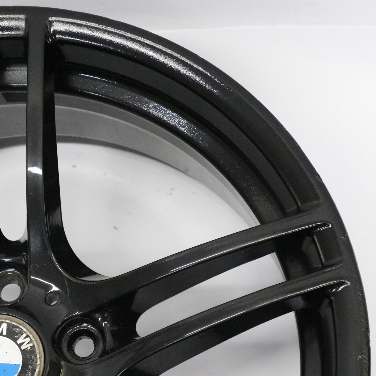 BMW E90 E91 Roue avant noire Jante alliage 19" M Double rayon 313 8J 6787647