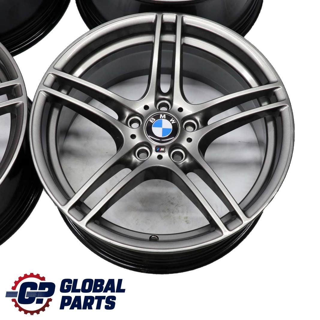 BMW E90 E91 E92 Komplettes 4x Rad Alufelgen Alu Felge 19" M Doppelspeiche 313