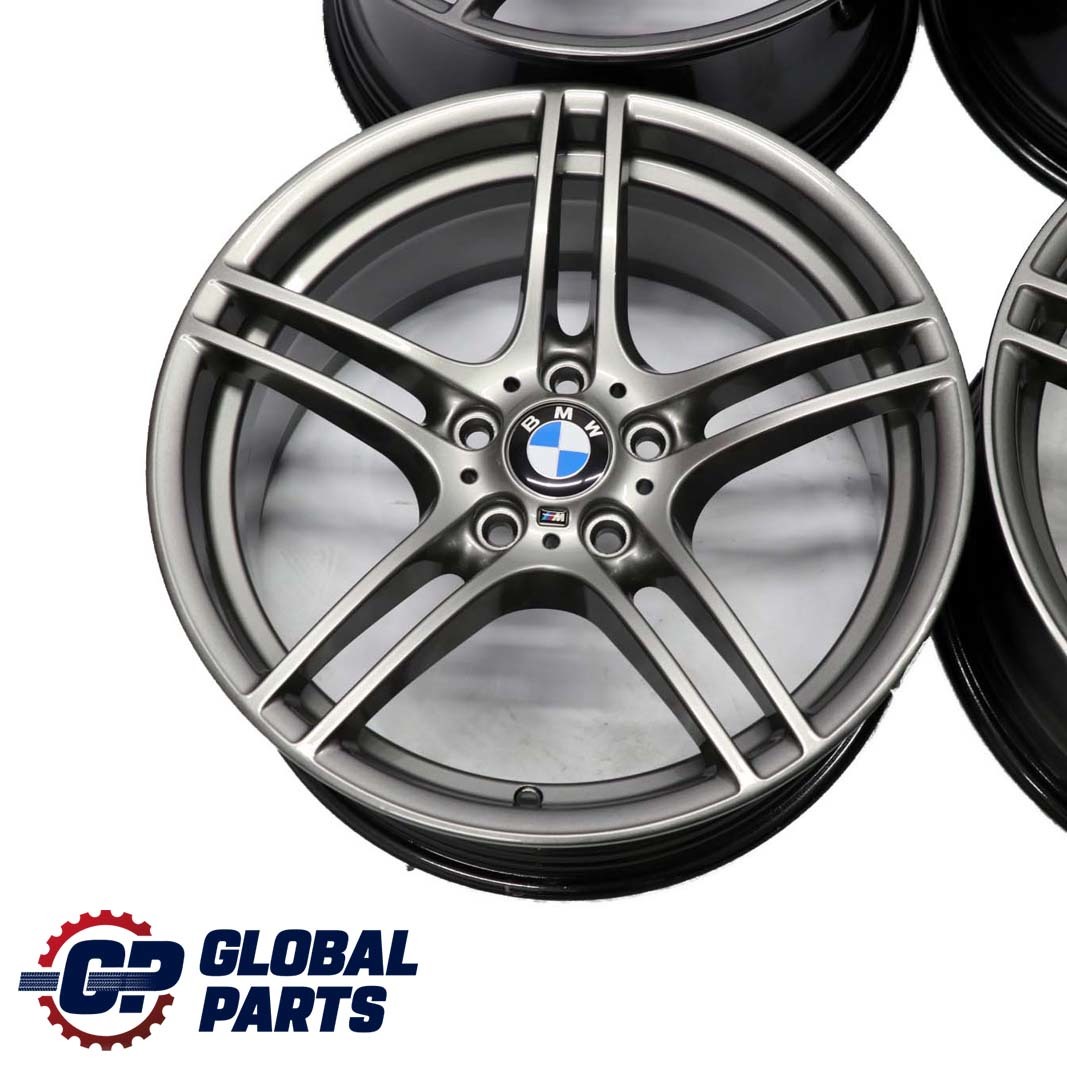 BMW E90 E91 E92 Komplettes 4x Rad Alufelgen Alu Felge 19" M Doppelspeiche 313