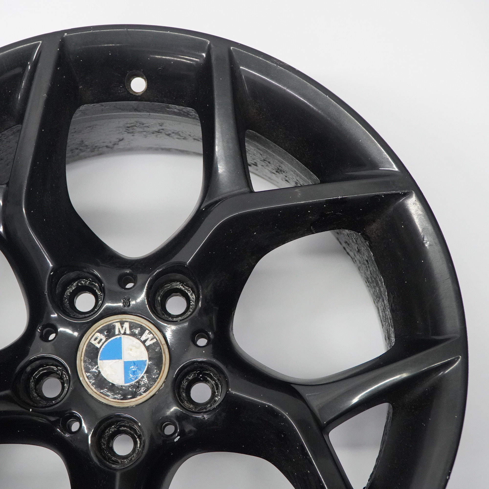 BMW X1 E84 Hinterrad Schwarz Felge 18" Y Speiche 322 ET:41 9J 6789146