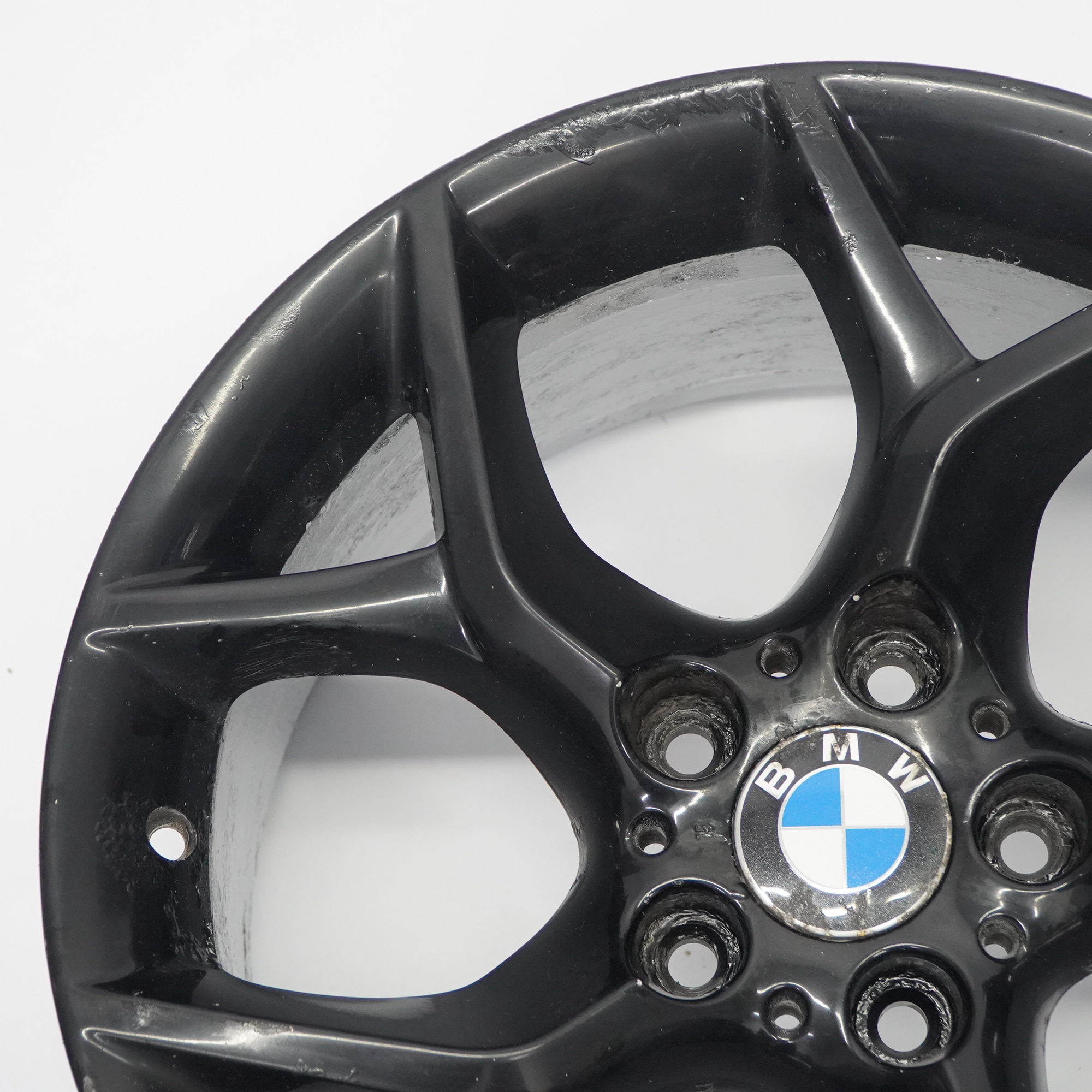 BMW X1 E84 Hinterrad Schwarz Felge 18" Y Speiche 322 ET:41 9J 6789146