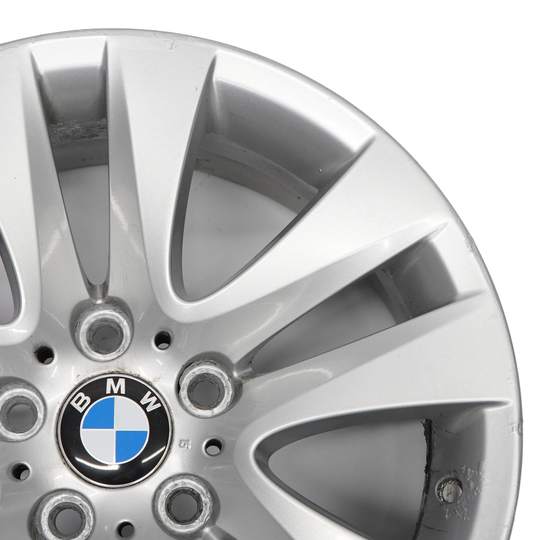 BMW E90 E91 E92 E93 Silver Wheel Alloy Rim V Spoke 338 17" 8J ET:34 6791478