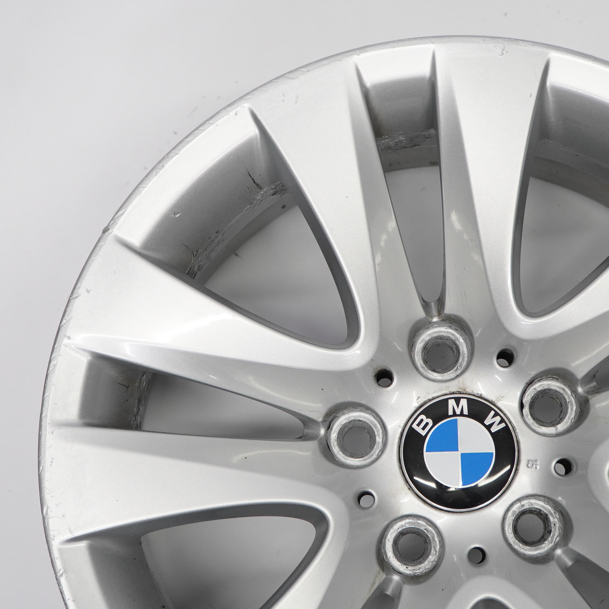 BMW E90 E91 E92 E93 Silver Wheel Alloy Rim V Spoke 338 17" 8J ET:34 6791478