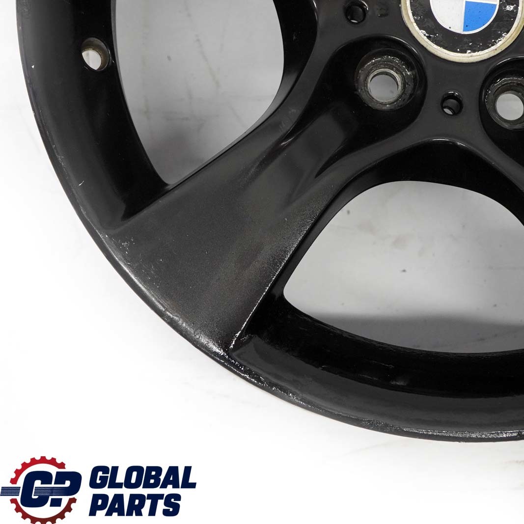 BMW E90 E91 Schwarz Alu Felge Alufelge Sternspeiche 339 17" ET:34 8J 6791479