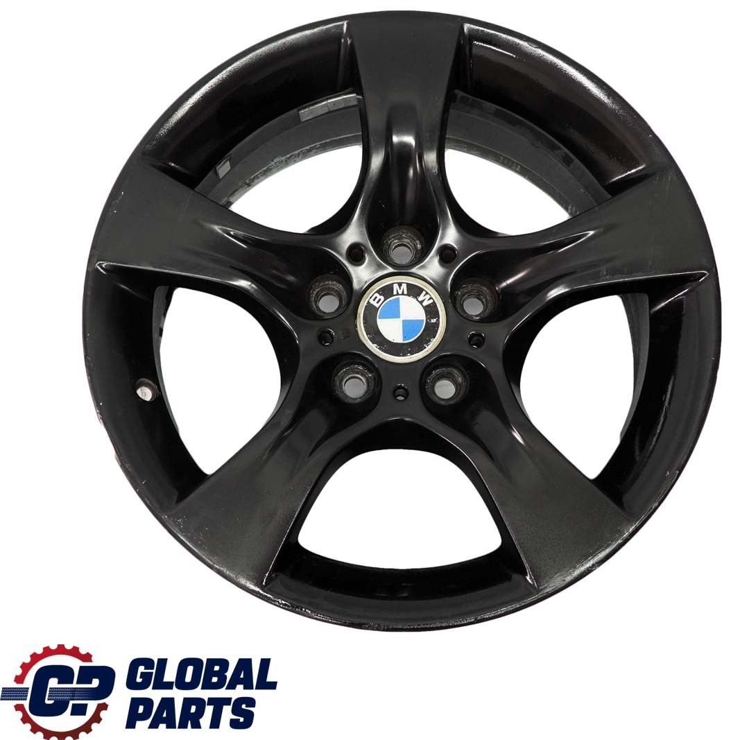 BMW E90 E91 Schwarz Alu Felge Alufelge Sternspeiche 339 17" ET:34 8J 6791479