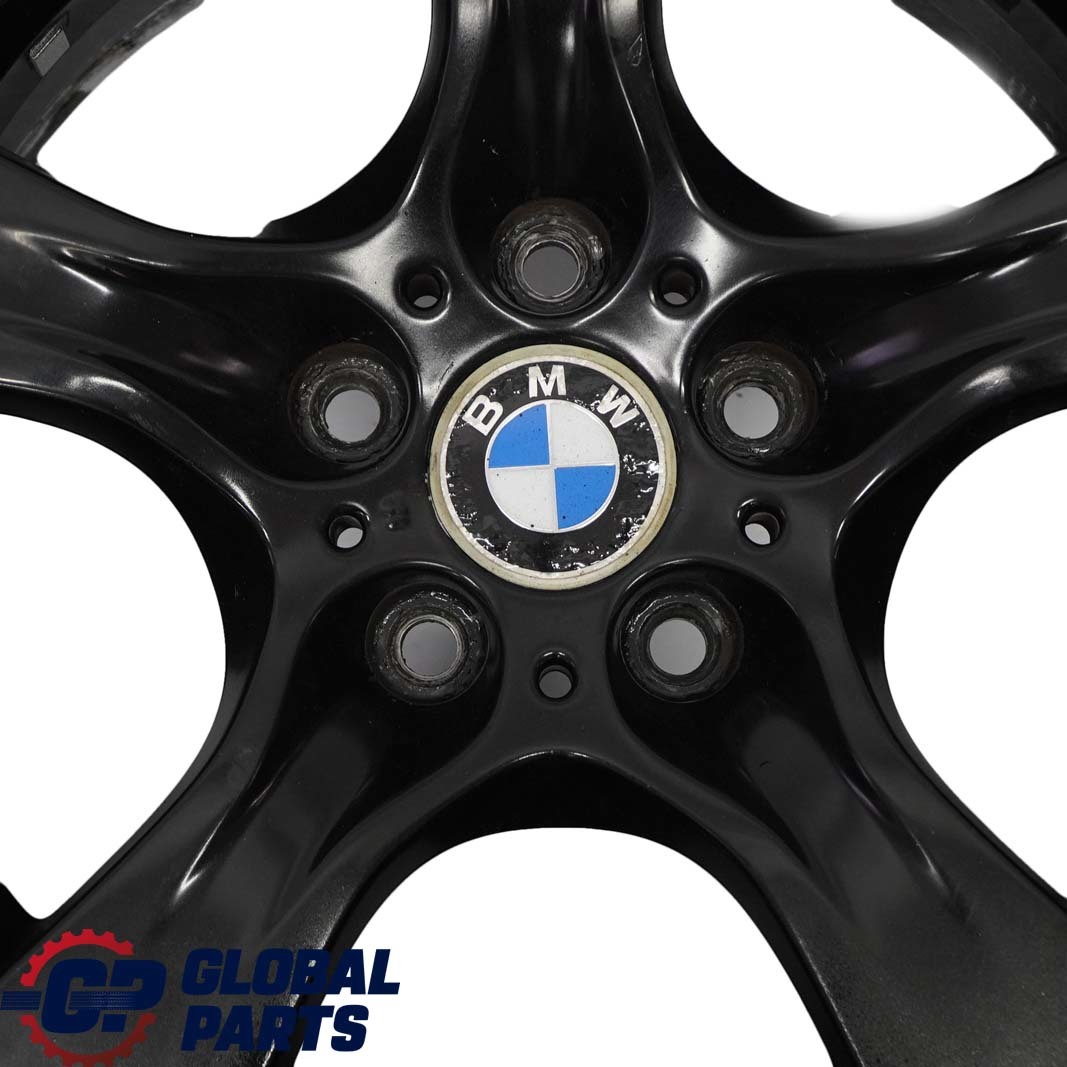 BMW E90 E91 Schwarz Alu Felge Alufelge Sternspeiche 339 17" ET:34 8J 6791479