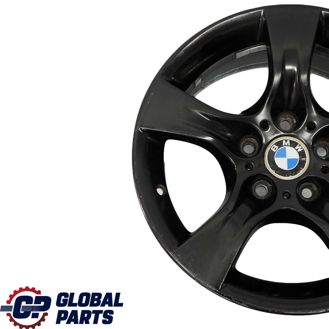 BMW E90 E91 Schwarz Alu Felge Alufelge Sternspeiche 339 17" ET:34 8J 6791479