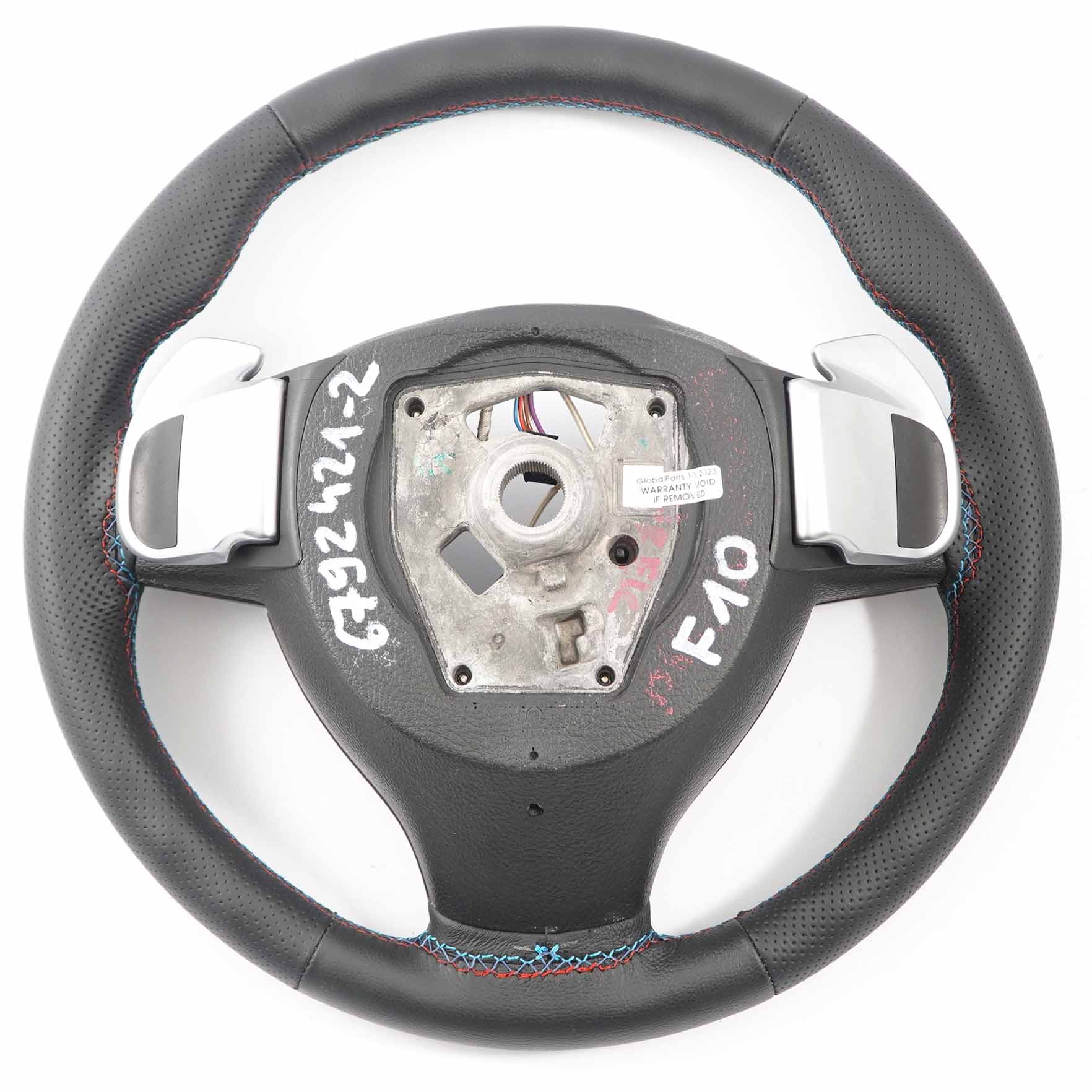  Sport Steering Wheel BMW F10 F11 F12 F01 F07 GT NEW Black Leather Paddle Shift