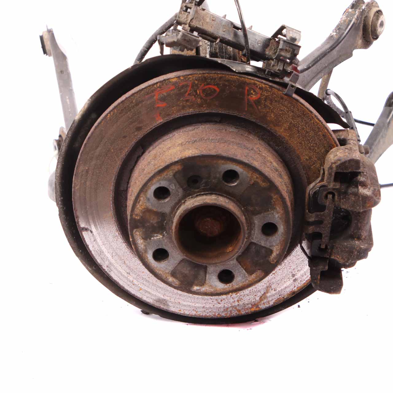 BMW F20 F21 116i N13 Rear Right O/S Leg Suspension Axle Brake Disc Hub Set AT