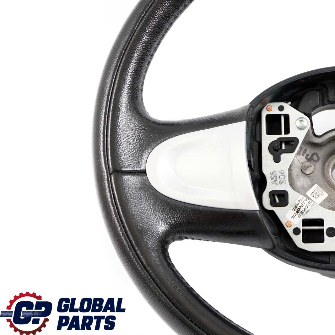 Mini Cooper One R55 R56 R57 R58 R59 R60 R61 Leather Steering Wheel 2 Spoke Trim