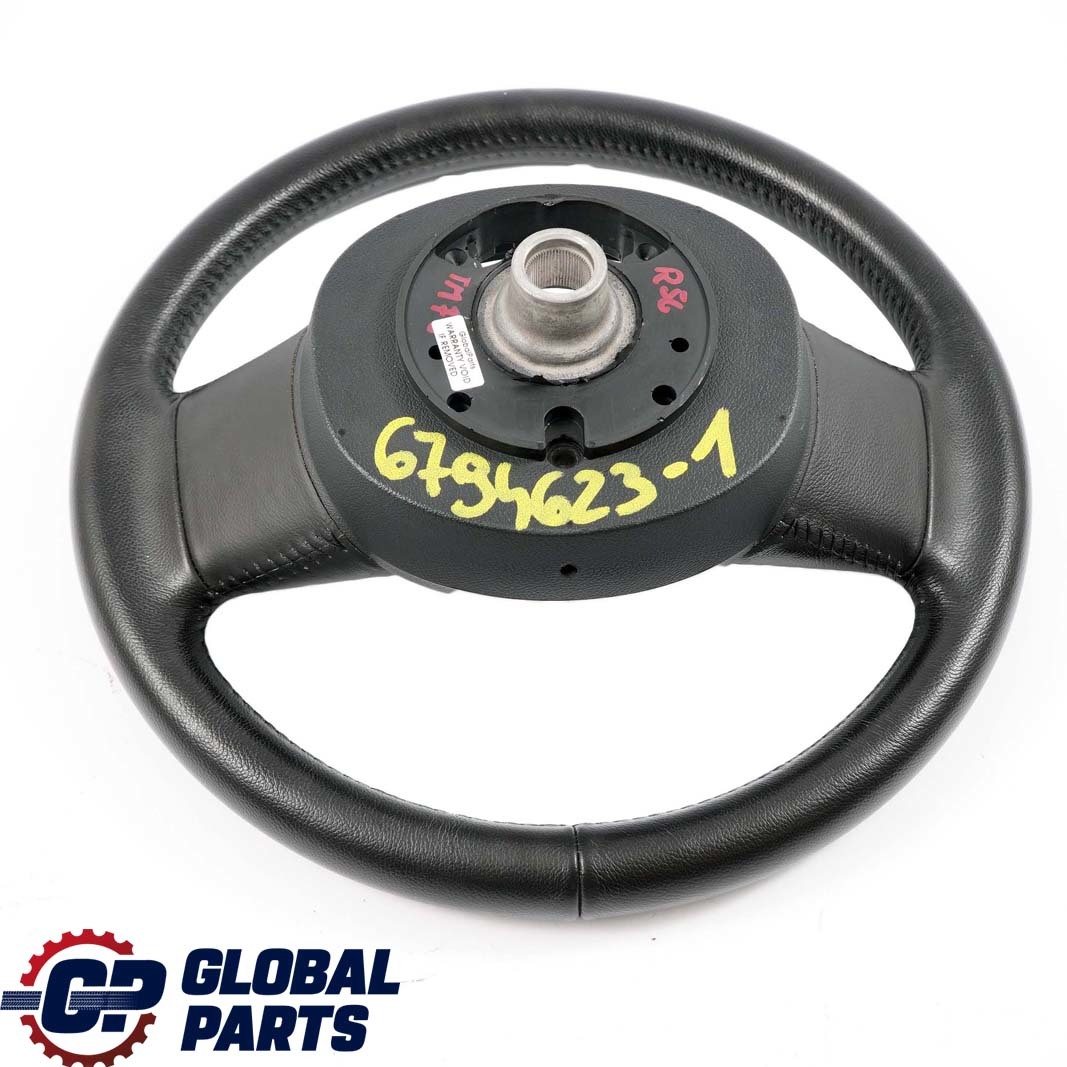 Mini Cooper One R55 R56 R57 R58 R59 R60 R61 Leather Steering Wheel 2 Spoke Trim