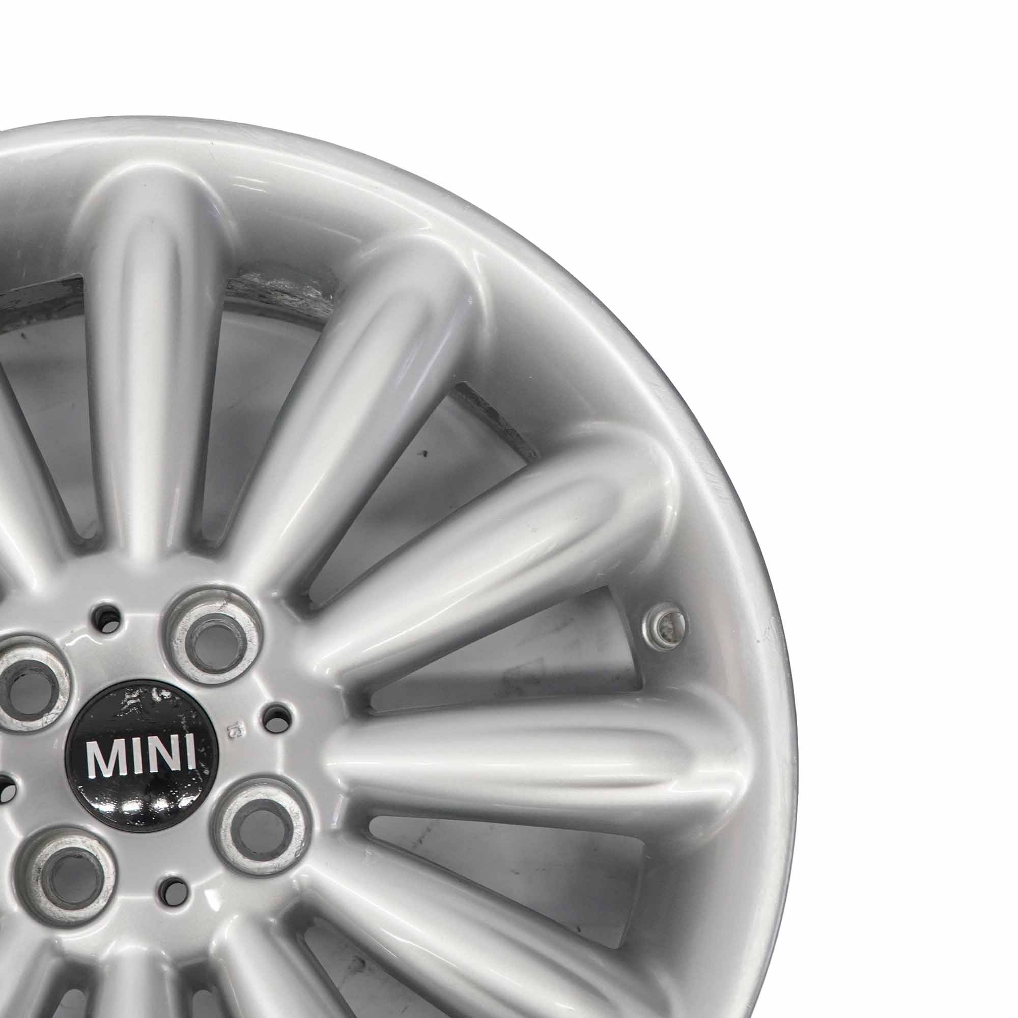 Mini Cooper One R55 R56 R57 Silber Felge 17" ET:48 7J Infinite Stream Spoke 116