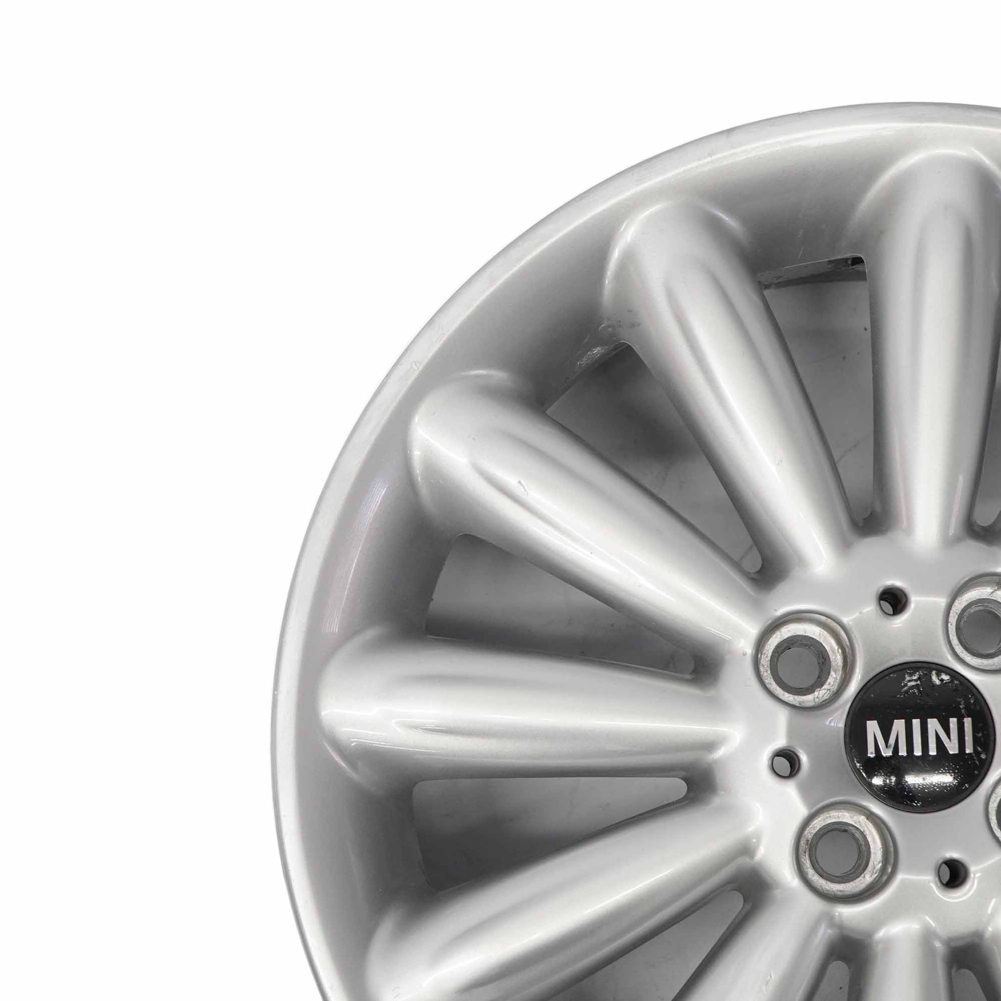 Mini Cooper One R55 R56 R57 Silber Felge 17" ET:48 7J Infinite Stream Spoke 116