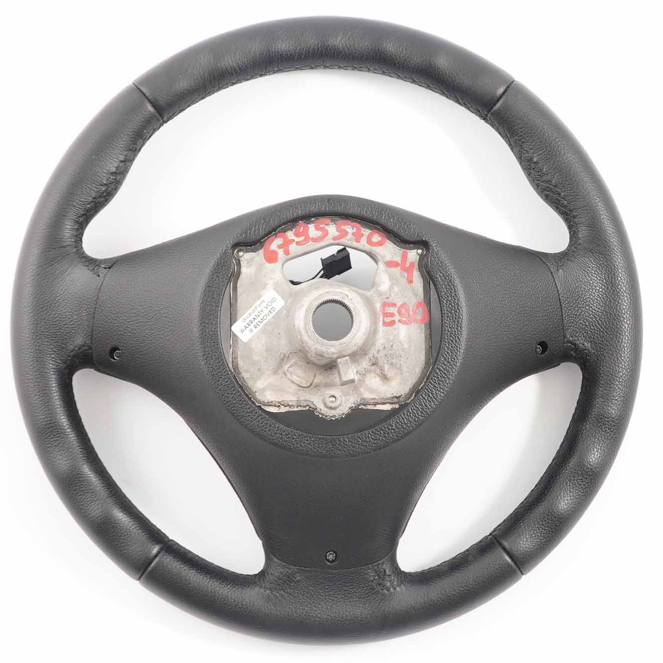 BMW 1 3 Series E81 E87 E90 Sport Leather Steering Wheel Rim Trim Multifunction