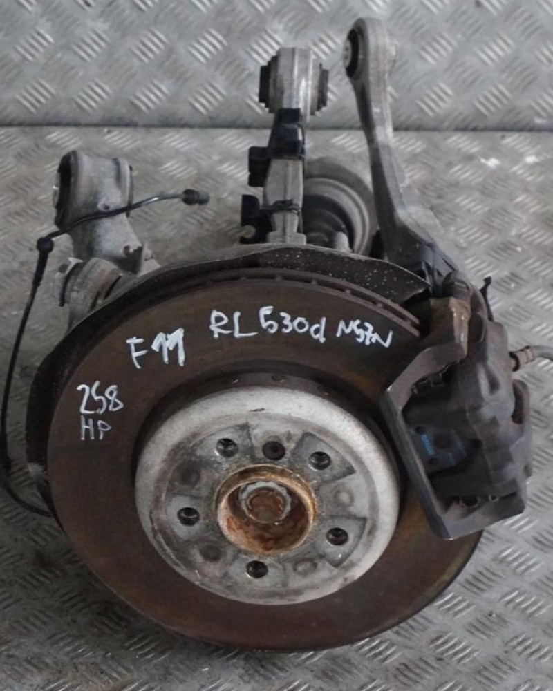 BMW 5 F11 Touring 530d N57N Rear Left N/S Leg Suspension Axle Brake Disc Hub Set