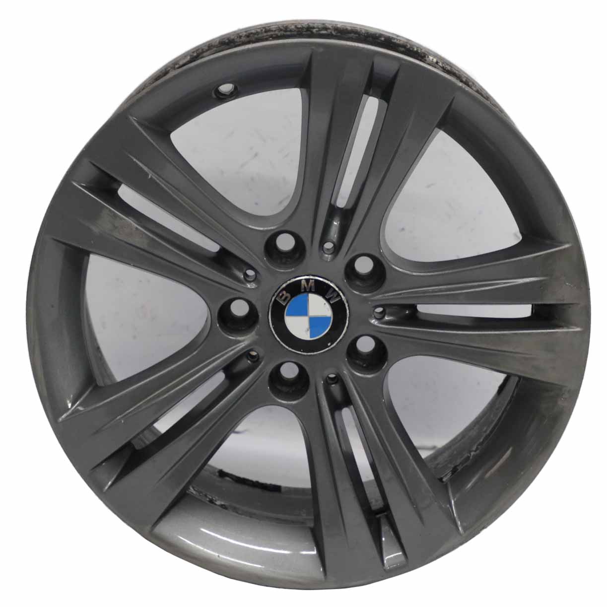 BMW F30 F31 F32 F33 Grey Alloy Wheel Rim 17" Double Spoke 392 7,5J ET:37 6796239