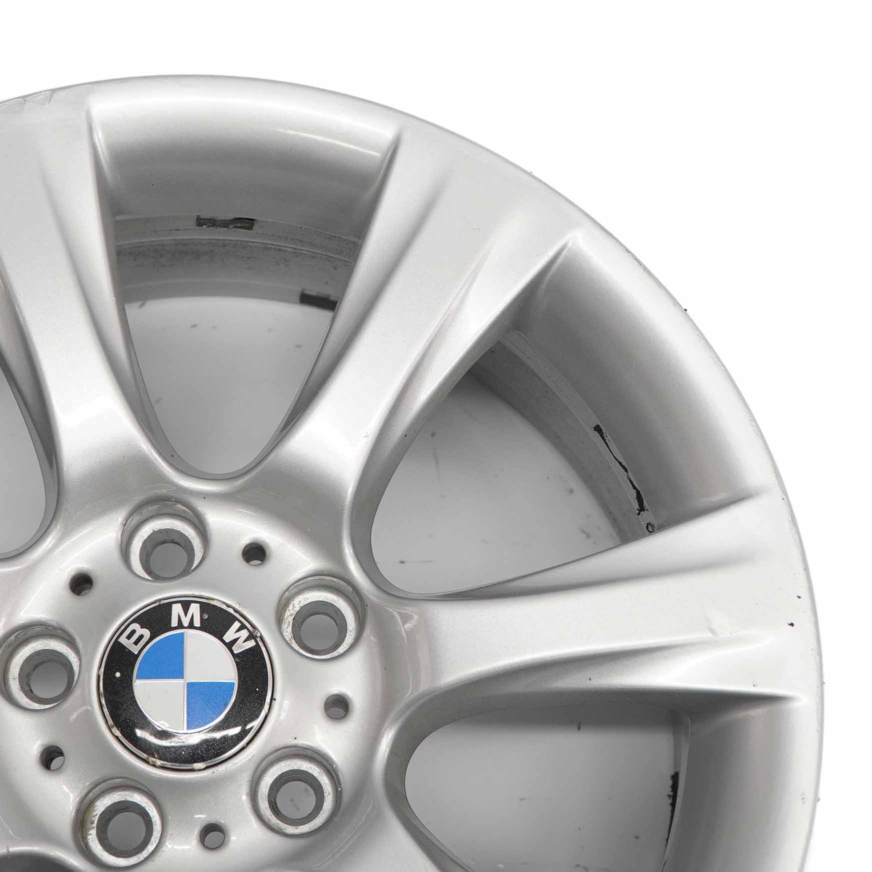 BMW F30 F31 F32 F33 Silver Alloy Wheel Rim 18" 8J ET:34 Star Spoke 396 6796246