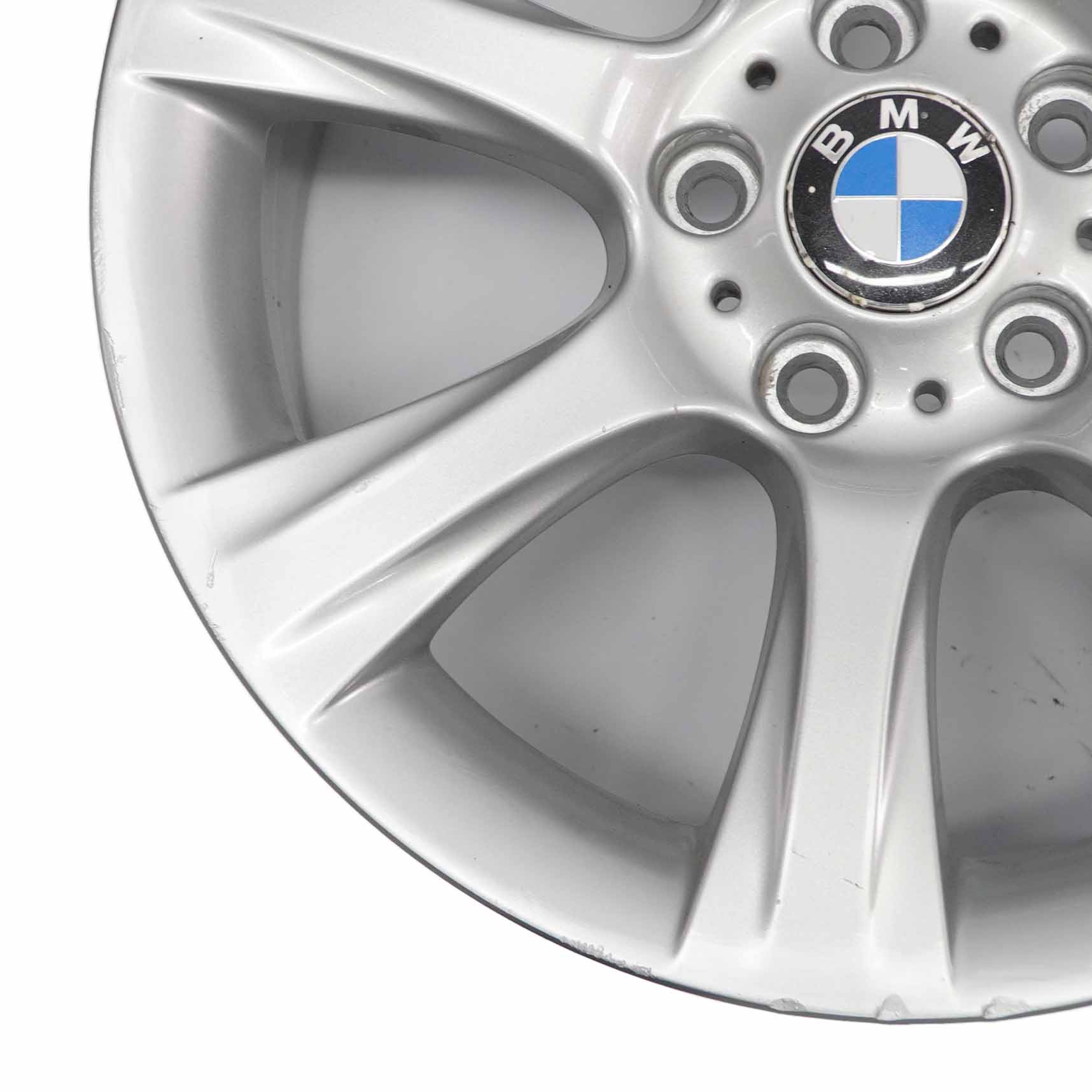 BMW F30 F31 F32 F33 Silver Alloy Wheel Rim 18" 8J ET:34 Star Spoke 396 6796246