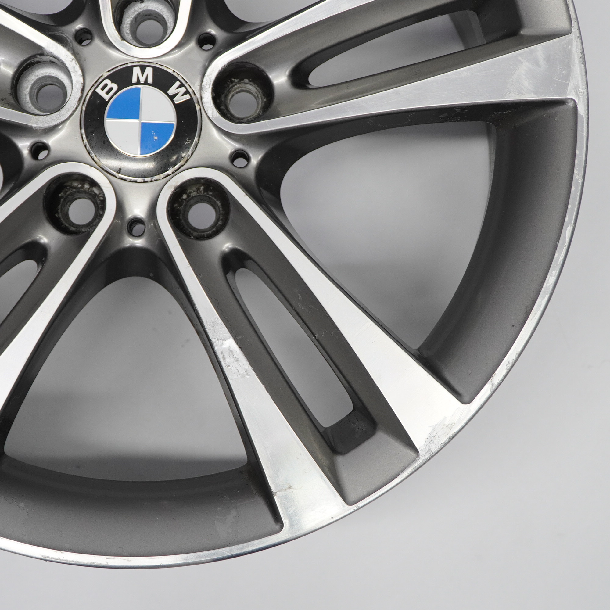 BMW F30 F31 F32 F33 Alu Felge Alufelge 18" Doppelspeiche 397 ET:34 8J 6796247