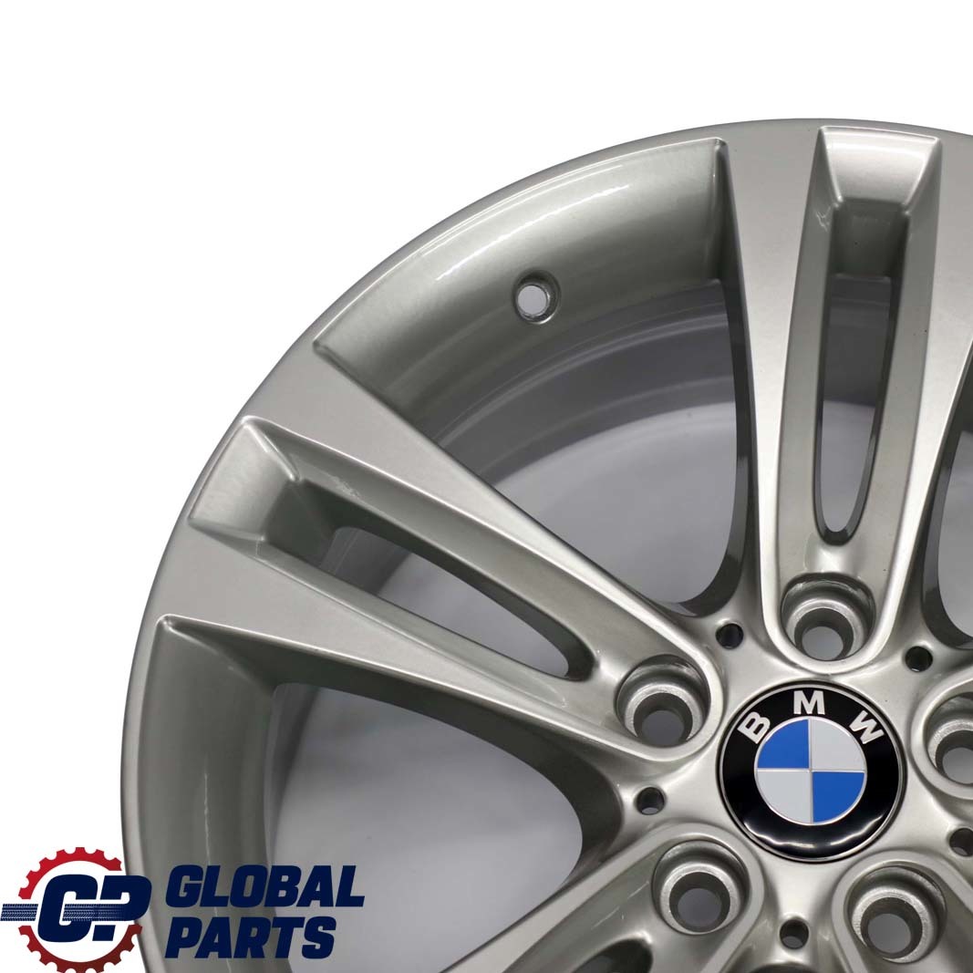 BMW F30 F31 F32 F33 F34 Silver Wheel Alloy Rim 18" Double Spoke 397 ET:34 8J