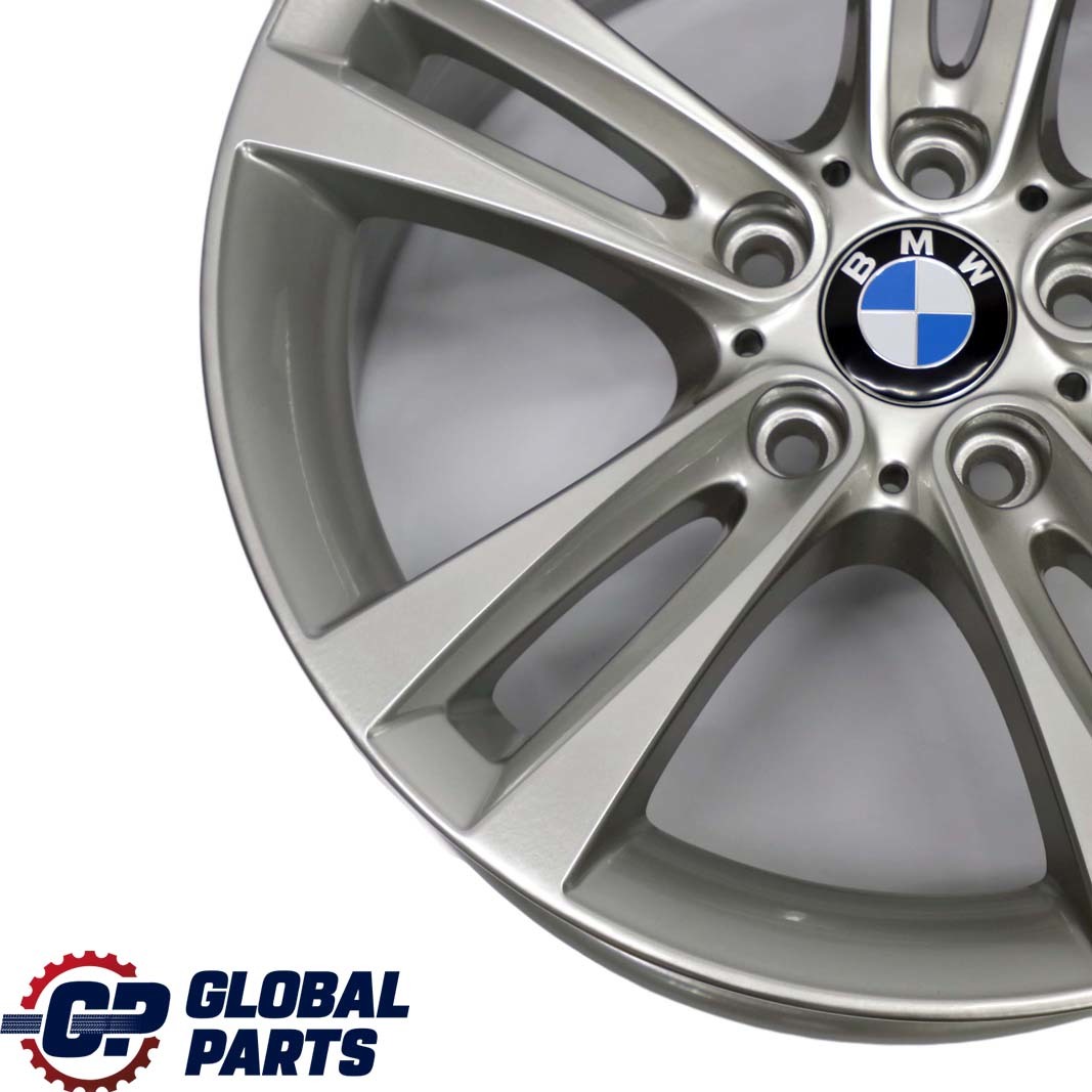 BMW F30 F31 F32 F33 F34 Silver Wheel Alloy Rim 18" Double Spoke 397 ET:34 8J