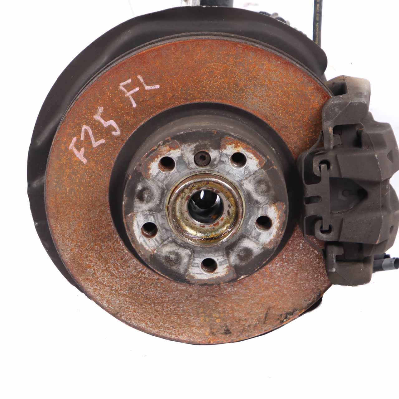 BMW X3 F25 20dX B47 Front Left Wheel Sport Suspension Leg Axle Brake Disc