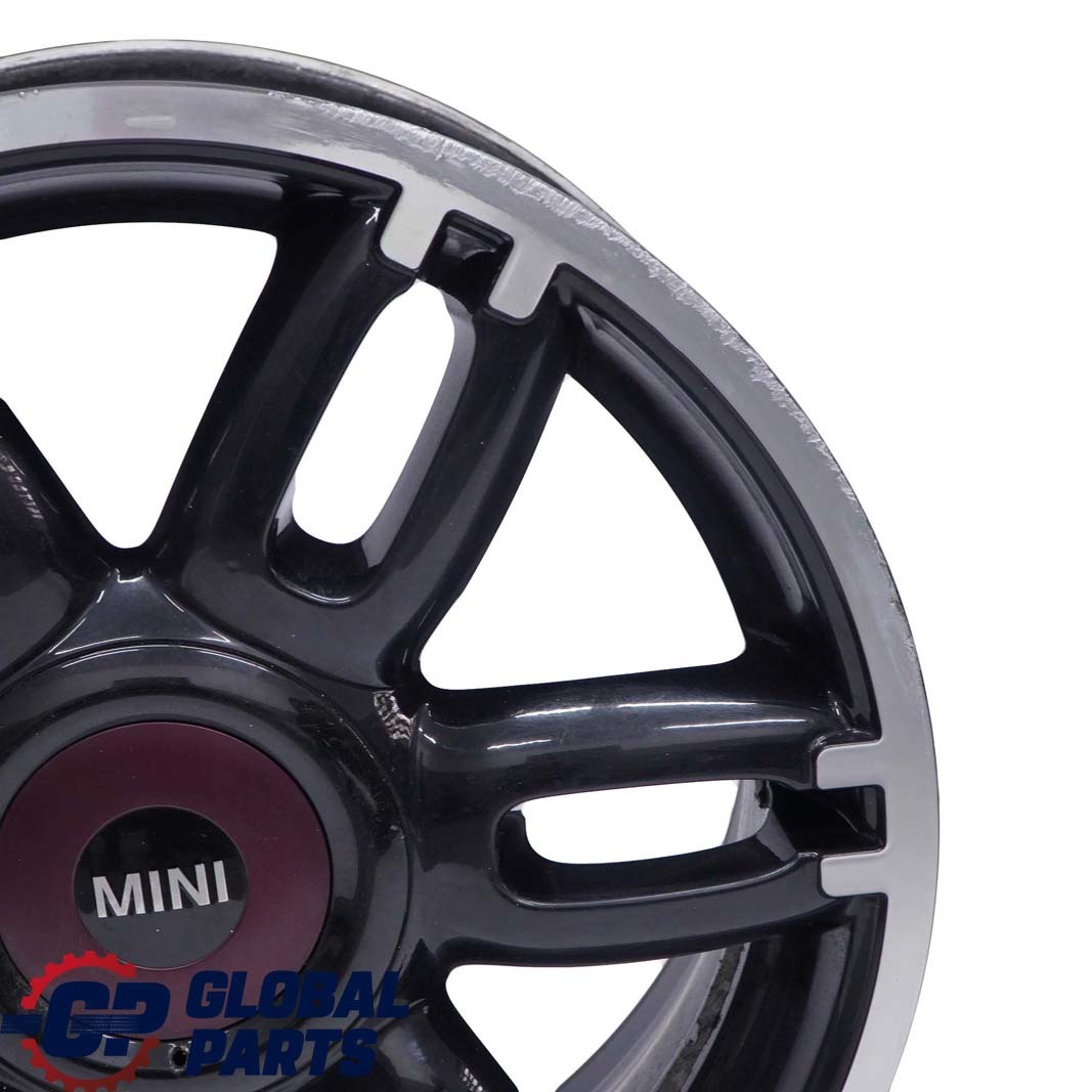  Mini Cooper One R55 R56 R57 Alu Felge Alufelge 17" 7J ET:48 Twin Spoke 128