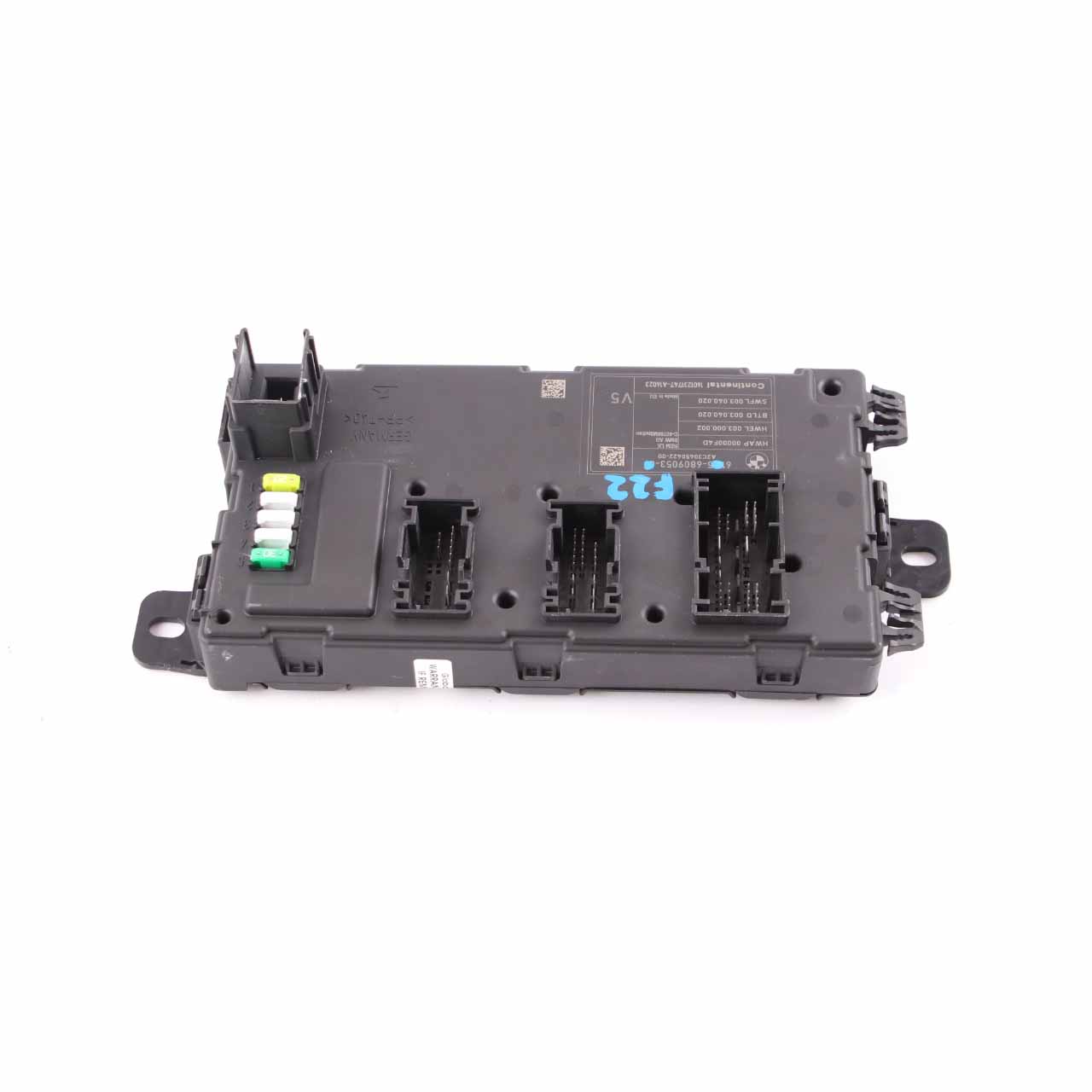 BMW F20 F22 F30 Rear Electronic Module REM Fuse Box Control Unit V5 ECU 6809053