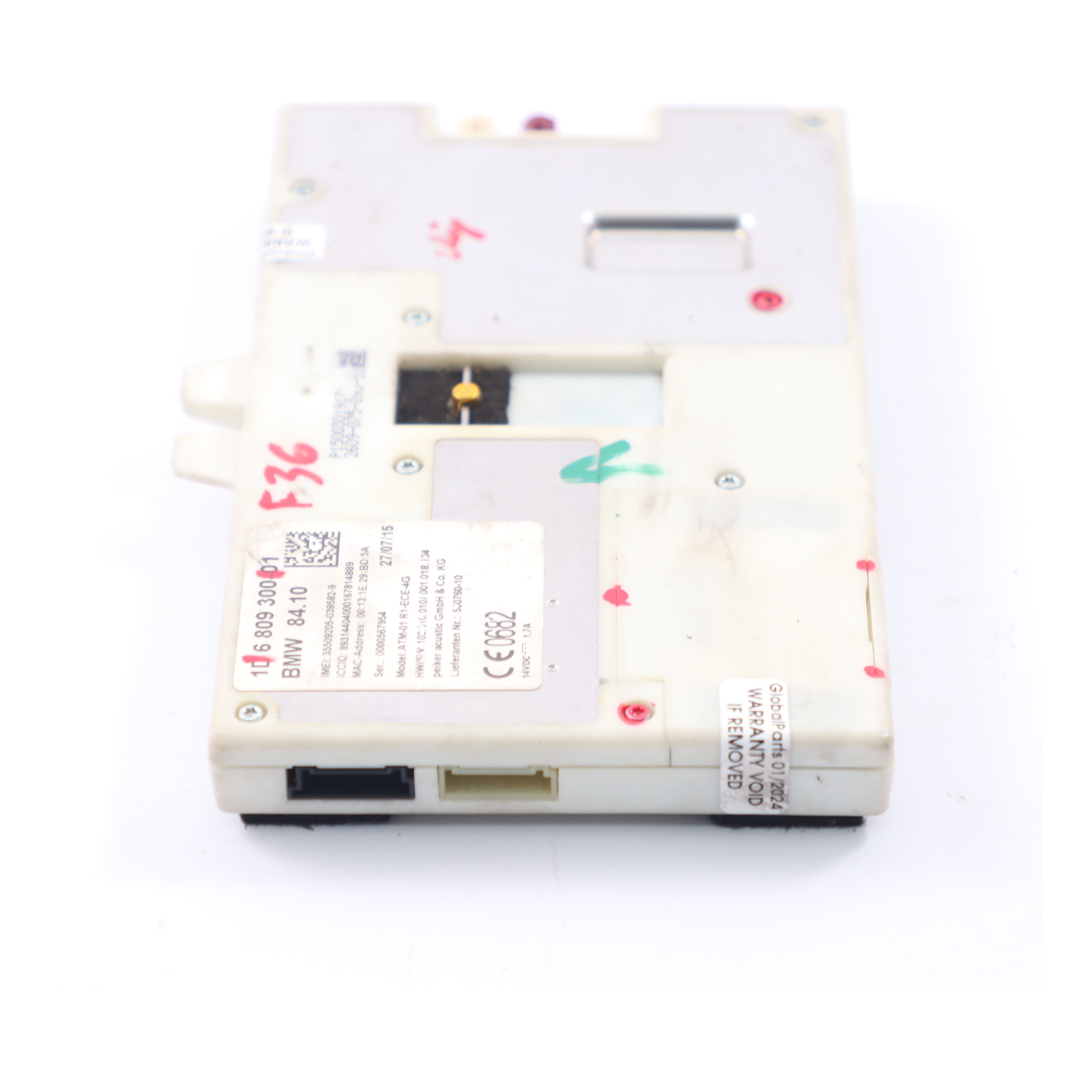 BMW F30 F36 G11 Telematik Modul Bluetooth Telematik Steuergerät ECU 6809300