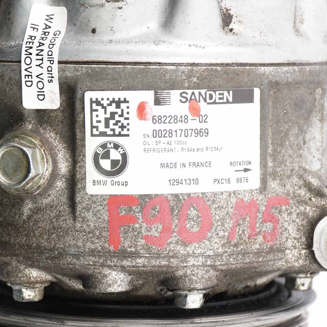 Klimakompressor BMW F90 M5 G11 G30 Benzin A/C Pumpe 6822848