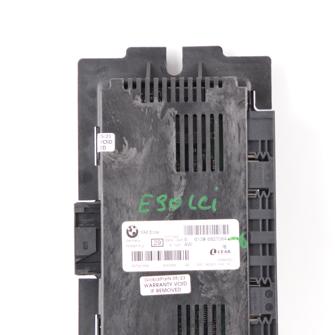 BMW E90 LCI Max Brose Fußraumleuchte Modul Steuergerät ECU FRM3R PL2 6827064