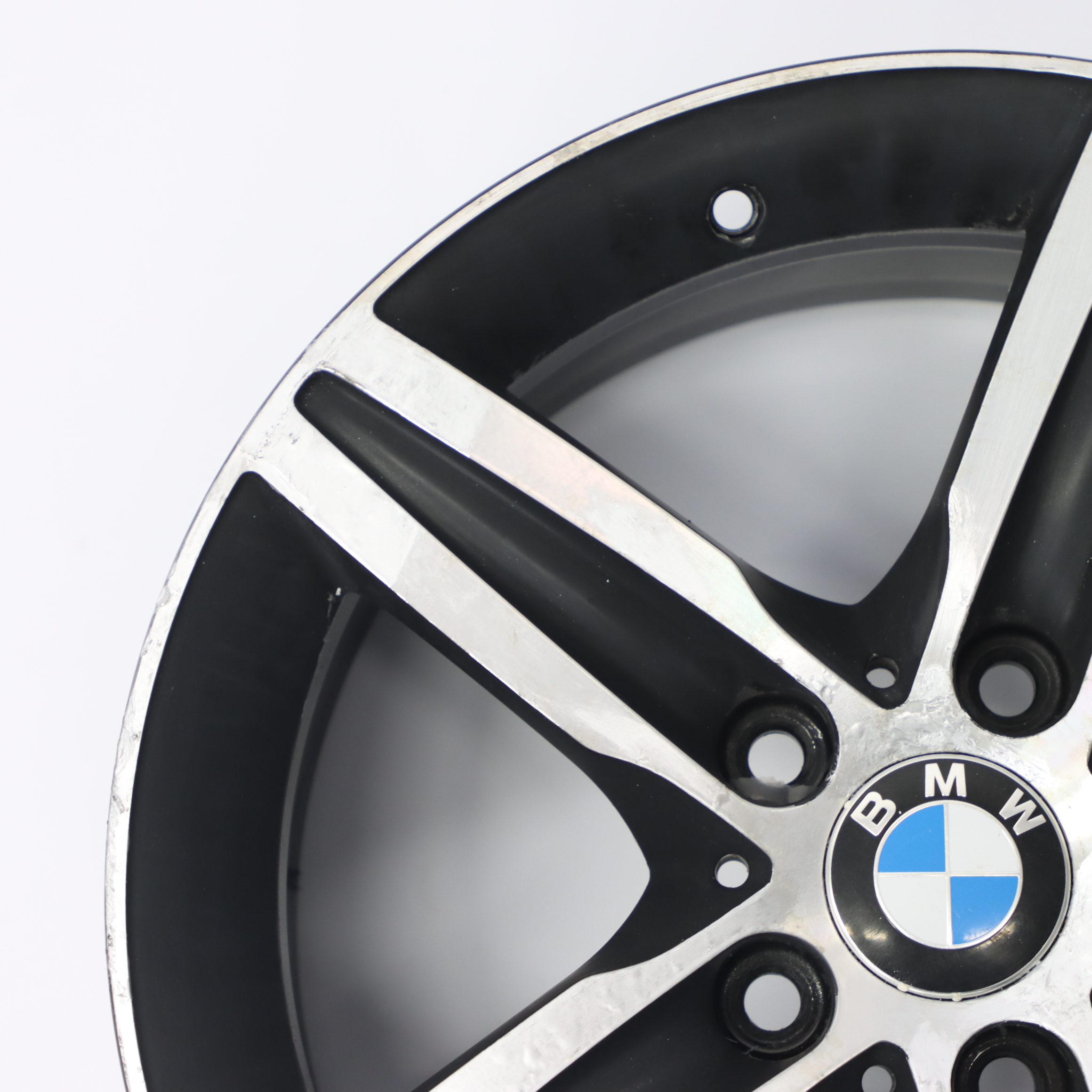 BMW F20 F21 F22 F23 Black Alloy Wheel Rim 17" Star Spoke 379 7,5J ET:43 6850151