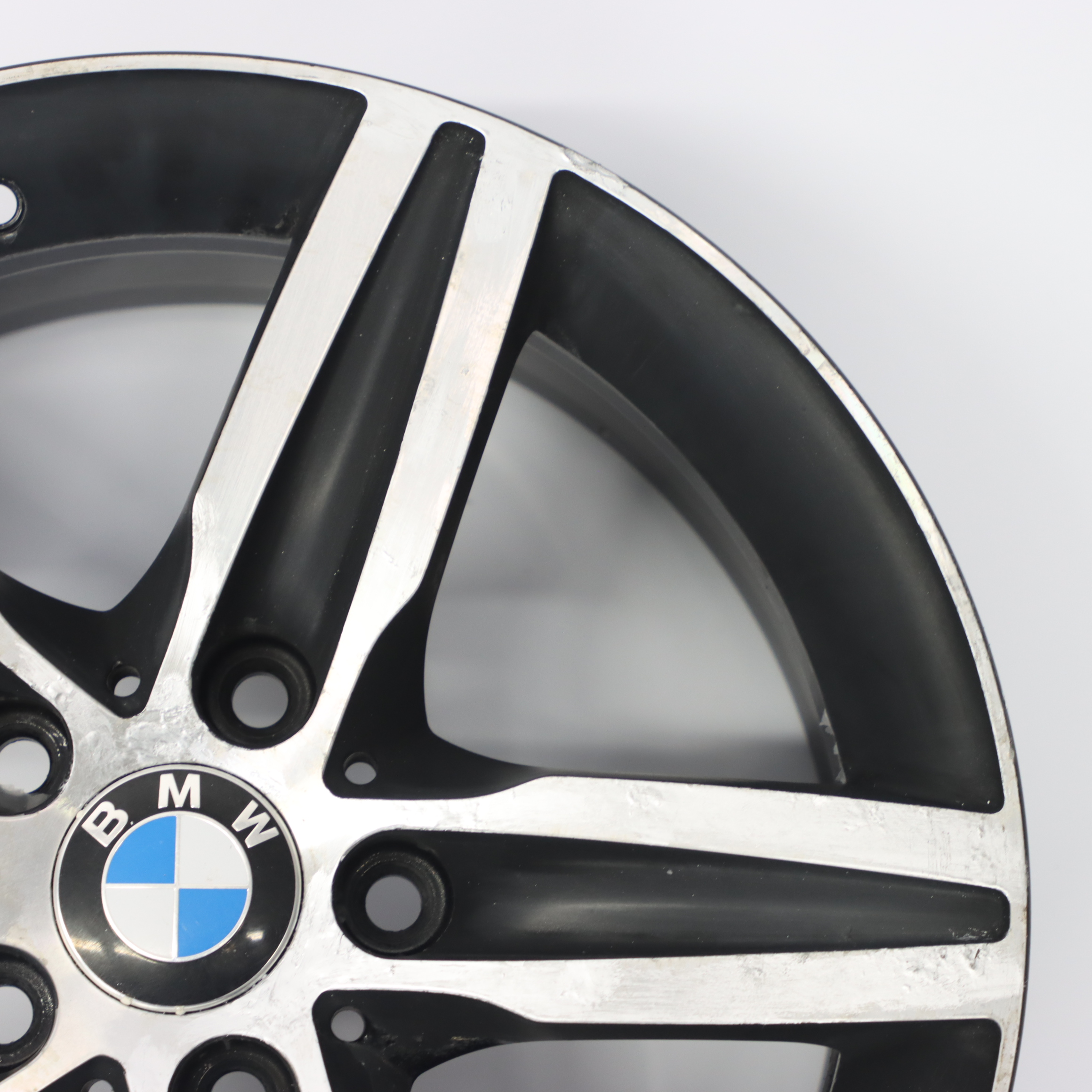 BMW F20 F21 F22 F23 Black Alloy Wheel Rim 17" Star Spoke 379 7,5J ET:43 6850151